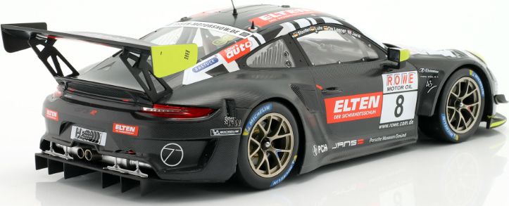 Available To Order – Porsche 911 GT3 R #8 VLN 1 Nurburgring 2019 Iron Force Slooten/Luhr/de Leener/Jan 1:18 IXO Model (IXO LEGT18031)