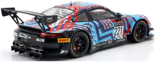 Available To Order – Porsche 911 GT3 R #221 Test Days 24h Spa 2022 GPX Martini Racing Lietz/Christensen 1:18 IXO Model (IXO LEGT1820221)