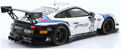 Available To Order – Porsche 911 GT3 R #22 24h Spa 2021 Martini Racing GPX Bamber/Campbell/Jaminet 1:18 IXO Model (IXO LEGT1823004)