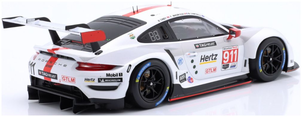 Available To Order – Porsche 911 RSR #911 3rd GTLM-Klasse 24h Daytona 2020 Porsche GT Team 1:18 IXO Model (IXO LEGT1823011)