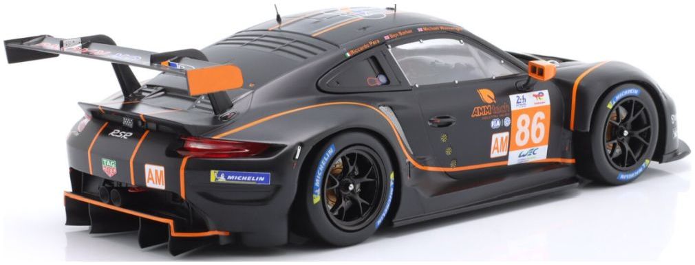 Available To Order – Porsche 911 RSR-19 #86 24h Le Mans 2022 Gulf GR Racing 1:18 IXO Model (IXO LEGT1823020)