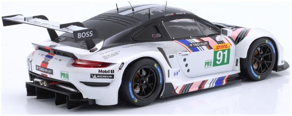Available To Order – Porsche 911 RSR-19 Goodbye #91 Last Race WEC 2022 Bruni/Lietz 1:18 IXO Model (IXO LEGT1823029)