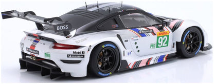 Available To Order – Porsche 911 RSR-19 Goodbye #92 Last Race WEC 2022 Estre/Christensen 1:18 IXO Model (IXO LEGT1823030)