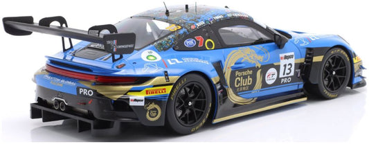 Available To Order – Porsche 911 GT3 R #13 4th 12h Bathurst 2024 Phantom Global Racing Buus/Eriksson 1:18 IXO Model (IXO LEGT1824003BAT)