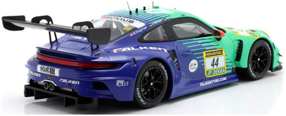 Available To Order – Porsche 911 GT3 R #44 10th 24h Nurburgring 2024 Falken Eriksson/Heinemann/Menzel/Rag' 1:18 IXO Model (IXO LEGT18244404)