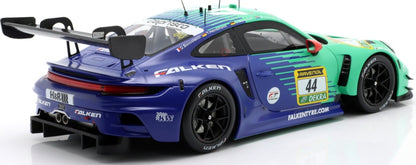 Porsche 911 GT3 R #44 24h Nurburgring 2025 Falken Motorsports 1:18 IXO Model (view 2)