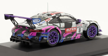 Available To Order – Porsche 911 GT3 R #8 VLN2 Nurburgring 2019 Iron Force 1:43 IXO Model (IXO LEGT43013)
