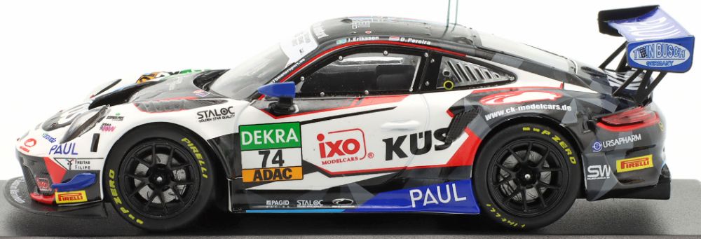 Available To Order – Porsche 911 GT3 R #74 ADAC GT Masters 2021 Team75 Pereira/Eriksson 1:43 IXO Model (IXO LEGT43034B)