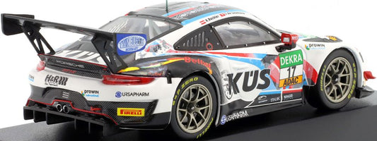 Available To Order – Porsche 911 GT3 R #17 ADAC GT Masters 2020 KUS Team75 Bellof Tribute 1:43 IXO Model (IXO LEGT43045)
