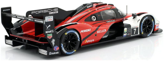Available To Order – Porsche 963 #7 Winner 24h Daytona 2024 Penske Cameron/Nasr/Campbell/Newgarden 1:18 IXO Model (IXO LEGT963DA005)