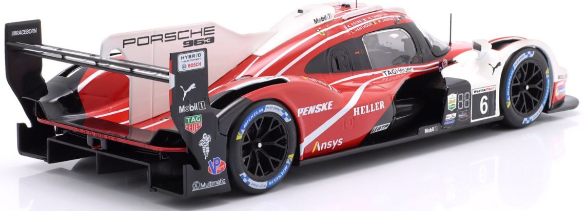 Available To Order – Porsche 963 #6 4th 24h Daytona 2024 Penske Motorsport Estre/Jaminet/Tandy/Vanthoor 1:18 IXO Model (IXO LEGT963DA006)