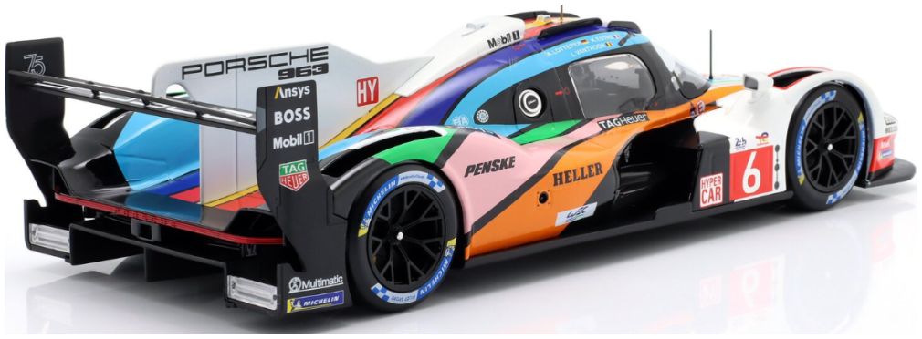 Available To Order – Porsche 963 #6 Penske 24h Le Mans 2023 Estre/Lotterer/Vanthoor 1:18 IXO Model (IXO LEGT963LM003)