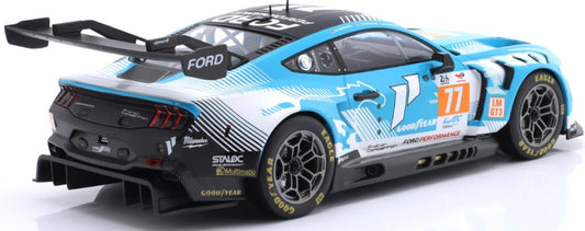 Ford Mustang GT3 #77 24h Le Mans 2024 Proton Competition Barker/Hardwick/Robicho 1:18 IXO Model (view 2)