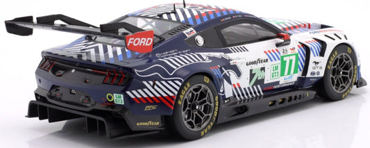 Ford Mustang GT3 #77 24h Le Mans 2025 Proton Competition Barker/Sousa/Tuck 1:18 IXO Model (view 2)