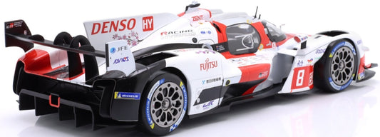 Toyota GR010 Hybrid #8 2nd 24h Le Mans 2023 Gazoo Racing Buemi/Hartley/Hirakawa 1:18 IXO Model (view 2)