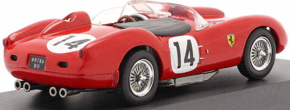 Available To Order – Ferrari 250 Testa Rossa #14 Winner 24h Le Mans 1958 Gendebien/Hill 1:43 IXO Model (IXO LM1958)