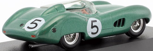 Available To Order – Aston Martin DBR1 RHD #5 Winner 24h Le Mans 1959 Salvadori/Shelby 1:43 IXO Model (IXO LM1959)