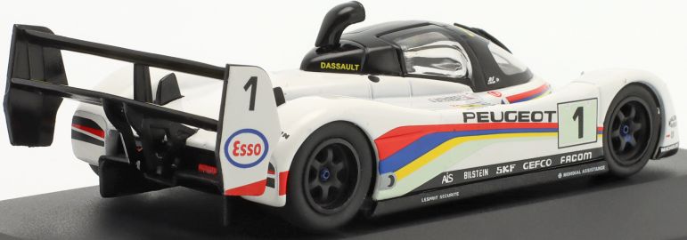 Peugeot 905 #1 Winner 24h Le Mans 1992 Dalmas/Warwick/Blundell 1:43 IXO Model (view 2)
