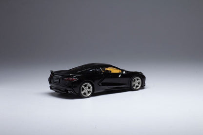 Available To Order – Chevrolet Corvette C8 Black 2020 1:43 IXO Model (IXO MOC304)