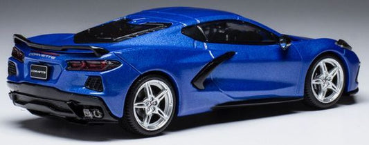 Available To Order – Chevrolet Corvette (C8) Stingray Metallic Blue 2020 1:43 IXO Model (IXO MOC316)