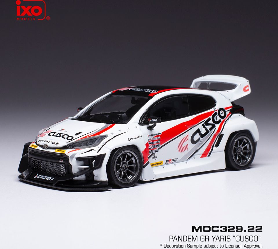 Available To Order – Toyota Yaris Pandem Black Cusco 1:43 IXO Model (IXO MOC329)