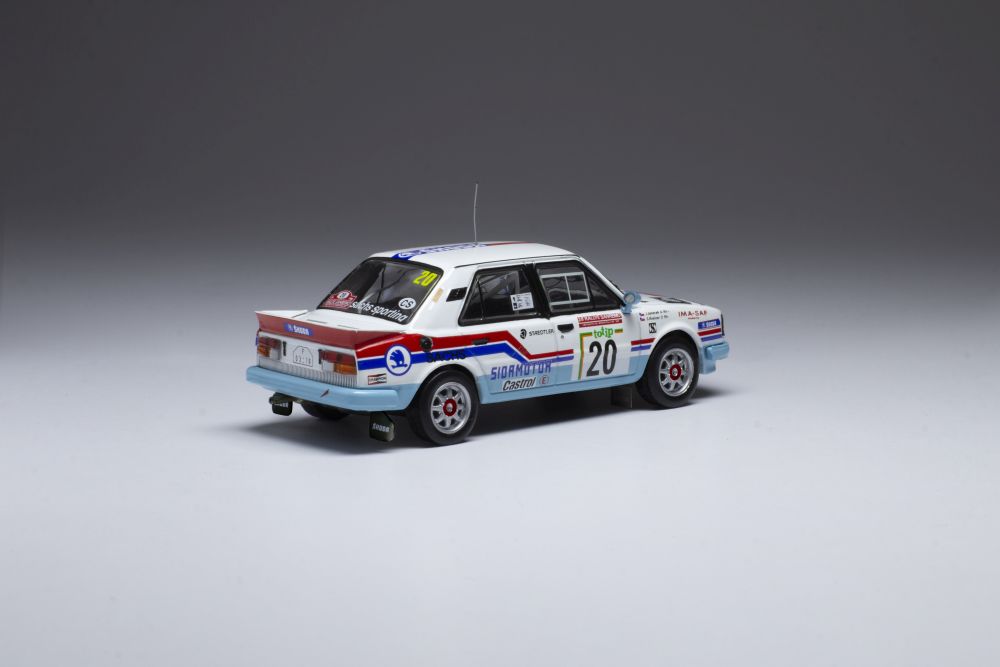 Available To Order – Skoda 130 LR #20 Rallye Sanremo 1986 S.Kvaizar/J.Janecek 1:43 IXO Model (IXO RAC337)