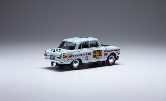 Available To Order – Moskwitsch 412 #40 Rally London/Mexico 1970 S.Tenishev/V.Kislykh 1:43 IXO Model (IXO RAC352)