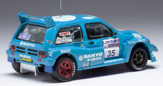 Available To Order – MG Metro 6R4 #35 RAC Rally 1986 W.Rutherford/B.Harris 1:43 IXO Model (IXO RAC362B)