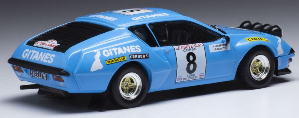 Available To Order – Alpine A310 #8 Gitanes Tour de Corse 1976 J.Ragnotti/J.Jaubert 1:43 IXO Model (IXO RAC365A)