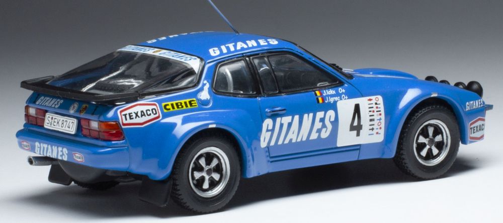 Available To Order – Porsche 924 Carrera GTS #4 Gitanes Boucles de Spa 1982 J.Ickx/J.Igrec 1:43 IXO Model (IXO RAC367)