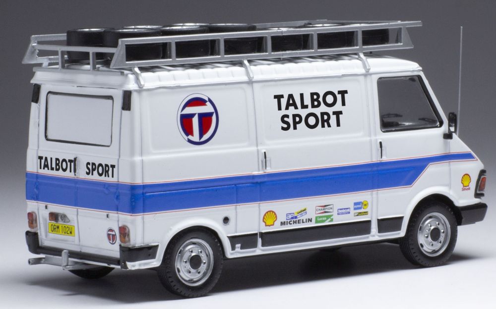 Available To Order – Citroen C 35 Talbot Sport 1981 Assistance w/Roof Rack + Wheels 1:43 IXO Model (IXO RAC369)