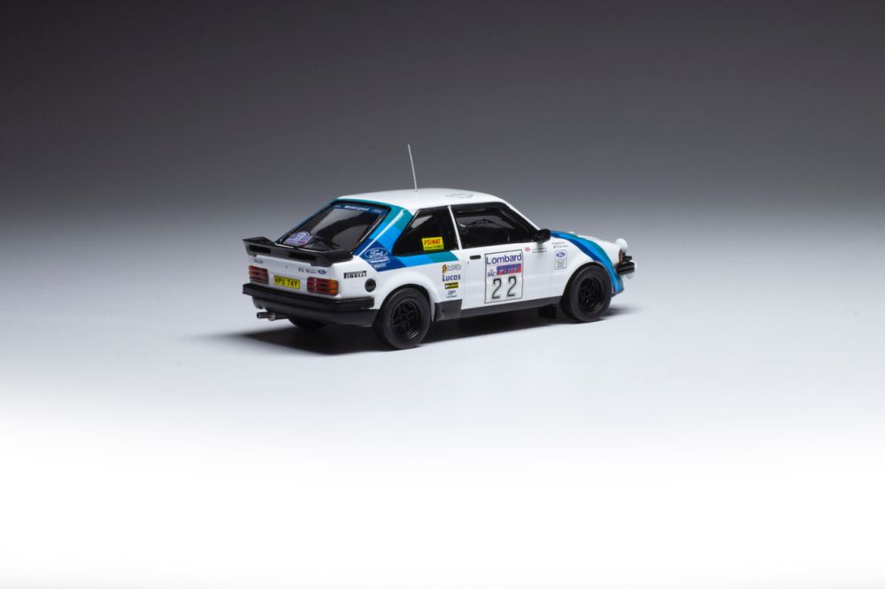 Available To Order – Ford Escort MKIII RS 1600i #22 RAC Rally 1983 L.Aitken-Walker/E.Morgan 1:43 IXO Model (IXO RAC376)