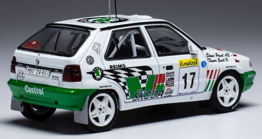 Available To Order – Skoda Felicia Kit Car #17 Rallye Monte Carlo 1996 E.Triner/P.Stanc 1:43 IXO Model (IXO RAC381B)