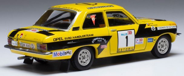 Available To Order – Opel Ascona A #1 Opel Euro Handlerteam Rally Portugal 1974 A.Warmbold/J.Todt 1:43 IXO Model (IXO RAC383A)