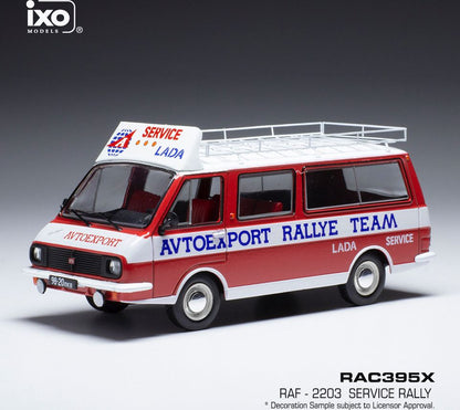 Available To Order – RAF 2203 Assistance w/Roof Rack and Wheels 1:43 IXO Model (IXO RAC395)