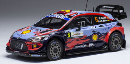 Available To Order – Hyundai i2 Coupe WRC #6 WRC Rallye Sardinien 2020 D.Sordo/C.Del Barrio 1:43 IXO Model (IXO RAM763)