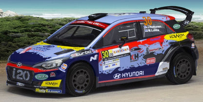 Available To Order – Hyundai i2 R5 #30 WRC Rallye Sardinien 2020 J.Huttunen/M.Lukka 1:43 IXO Model (IXO RAM765)