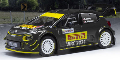 Available To Order – Citroen C3 WRC #21 WRC Rallye Sardinien 2020 P.Solberg/A.Mikkelsen 1:43 IXO Model (IXO RAM766)