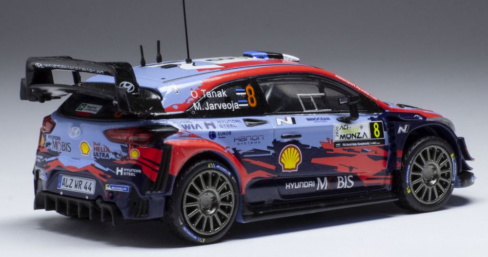 Available To Order – Hyundai i20 Coupe WRC #8 WRC Rallye Monza 2020 S.Ogier/M.Jarveoja 1:43 IXO Model (IXO RAM769)