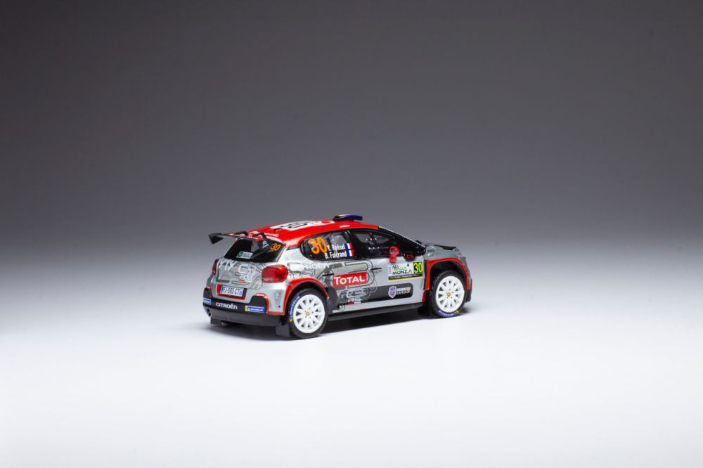 Available To Order – Citroen C3 R5 #30 WRC Rallye Monza 2020 Y.Rossel/B.Fulcrand 1:43 IXO Model (IXO RAM775)