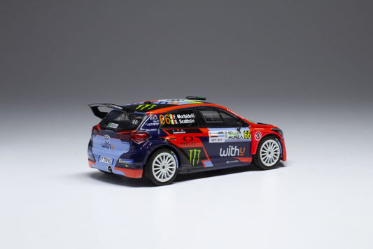 Available To Order – Hyundai i20 R5 #66 WRC Rallye Monza 2020 F.Morbidelli/S.Scattolin 1:43 IXO Model (IXO RAM780)