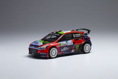 Available To Order – Hyundai i20 R5 #66 WRC Rallye Monza 2020 F.Morbidelli/S.Scattolin 1:43 IXO Model (IXO RAM780)