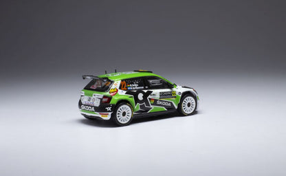 Available To Order – Skoda Fabia Rally 2 EVO #22 Rally Monte Carlo 2021 M.B Wilkinson/M.Der Ohannesian 1:43 IXO Model (IXO RAM789)