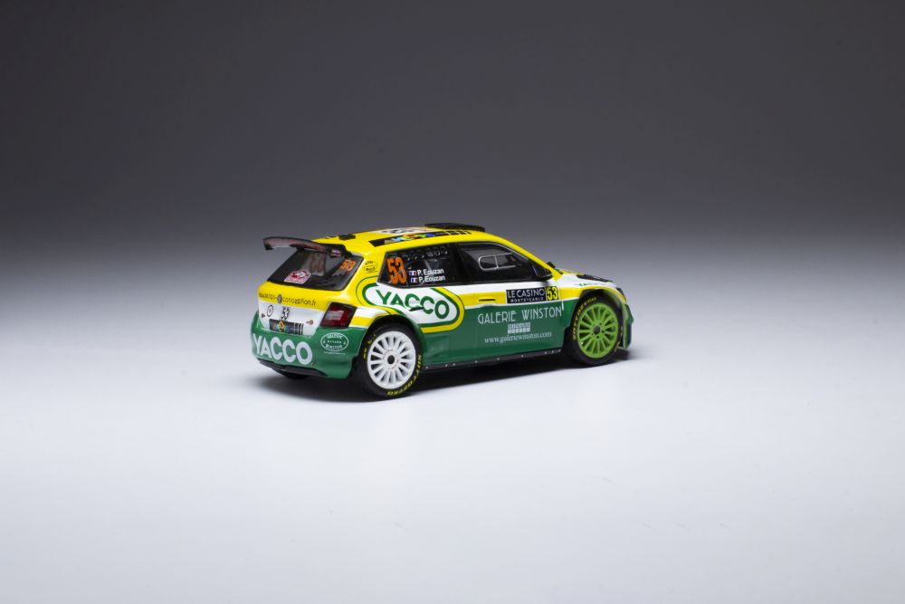 Available To Order – Skoda Fabia Rally 2 EVO #53 Rally Monte Carlo 2021 P.Eouzan/P.Eouzan 1:43 IXO Model (IXO RAM790)