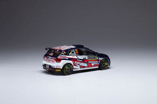 Available To Order – VW Polo GTI R5 #21 Rally Monte Carlo 2021 N.Gryazin/K.Aleksandrov 1:43 IXO Model (IXO RAM793)
