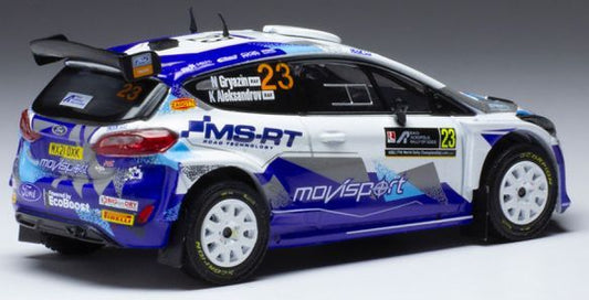 Available To Order – Ford Fiesta R5 MkII #23 MoviSport WRC2 Acropolis 2021 N.Gryazin/K.Aleksandrov 1:43 IXO Model (IXO RAM815)