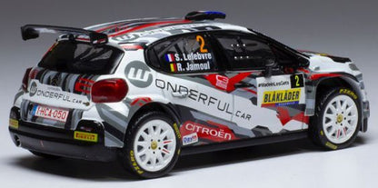 Available To Order – Citroen C3 Rally #2 Rallye du Condroz Huy 2021 S.Lefebvre/R.Jamoul 1:43 IXO Model (IXO RAM817)