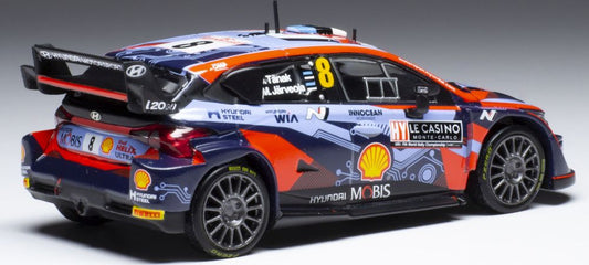 Available To Order – Hyundai i20 N Rally1 #8 WRC Rally Monte Carlo 2022 T.Tanak/M.Jarveoja 1:43 IXO Model (IXO RAM838)