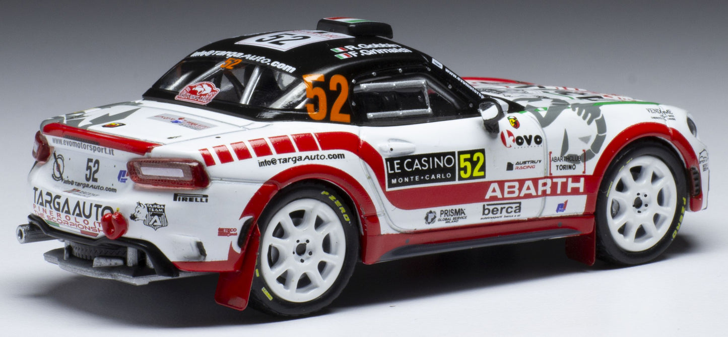Available To Order – Fiat Abarth 124 RGT #52 WRC Monte Carlo 2022 R.Gobbin/F.Grimaldi 1:43 IXO Model (IXO RAM847)