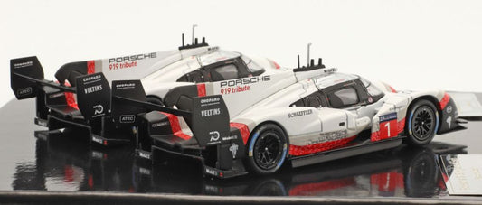 Available To Order – Porsche 919 Hybrid #2 Tribute Set Record Laps Nurburgring & Spa 2018 1:43 IXO Model (IXO SP919-SET1)